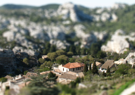 Les Baux, France as a model by Kevin Goldsmith